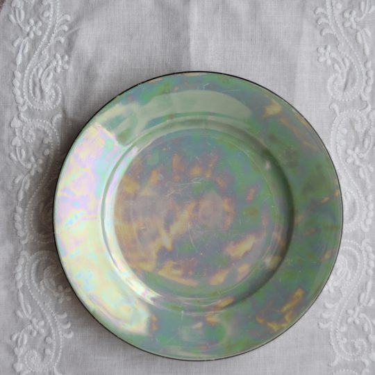 Turquoise Iridescent Side Plate