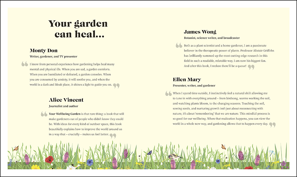RHS Your Wellbeing Garden: How to Make Your Garden Good for You - Science, Design, Practice - Royal Horticultural Society